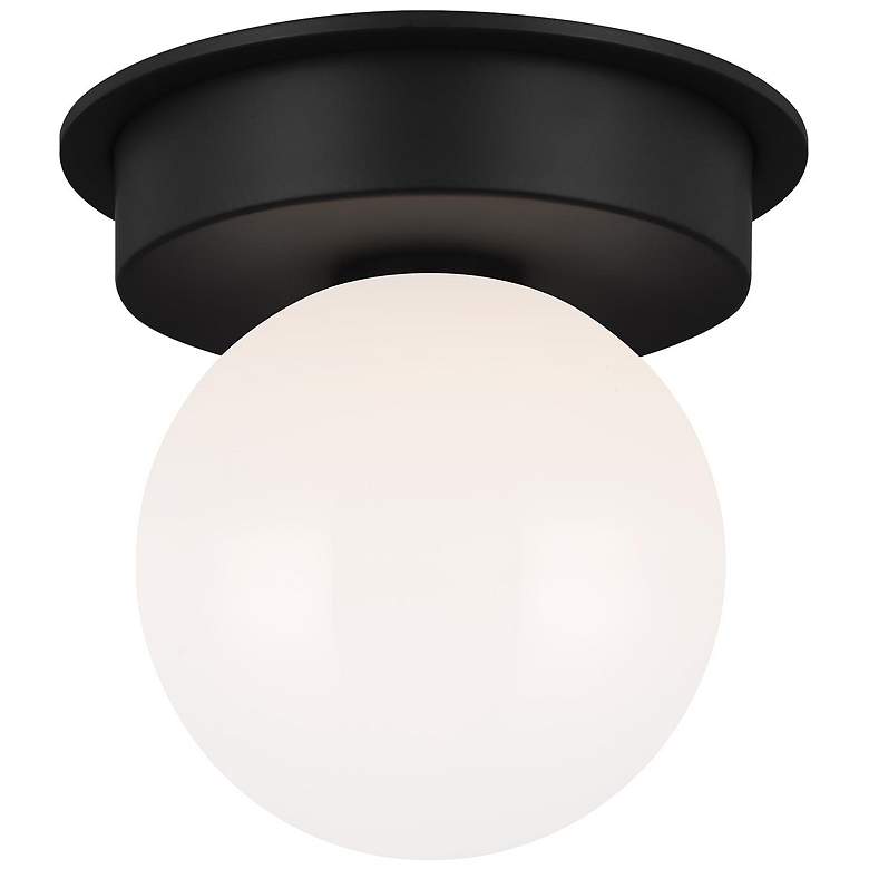 Image 5 Visual Comfort Nodes 14" Wide Midnight Black Ceiling Light more views