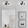 4_Visual Comfort Nodes 18" Wide Black 4-Light Ceiling Light more views