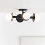 7_Visual Comfort Nodes 18" Wide Black 4-Light Ceiling Light more views