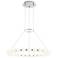 Visual Comfort Orbet 30" Wide Polished Nickel LED Chandelier