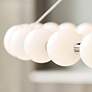 2_Visual Comfort Orbet 30" Wide Polished Nickel LED Chandelier more views
