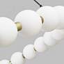 Visual Comfort Orbet 36" Wide Natural Brass LED Chandelier