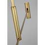 3_Visual Comfort Ponte 36" Wide Brass LED 4-Light Chandelier more views