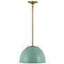 3_Visual Comfort Robbie 15 1/2"W Burnished Brass Pendant Light more views