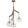 2_Visual Comfort Sedona 24 1/2" Wide Aged Brass Chandelier