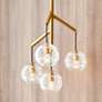 1_Visual Comfort Sedona 24 1/2" Wide Aged Brass Chandelier