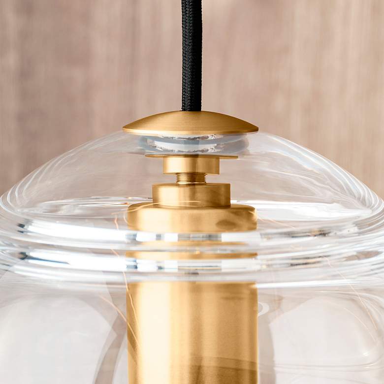 Image 5 Visual Comfort Sedona 24 1/2" Wide Aged Brass Chandelier more views