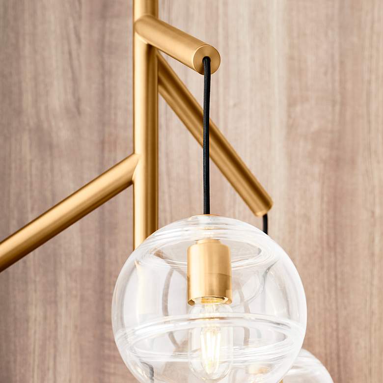 Image 6 Visual Comfort Sedona 24 1/2" Wide Aged Brass Chandelier more views