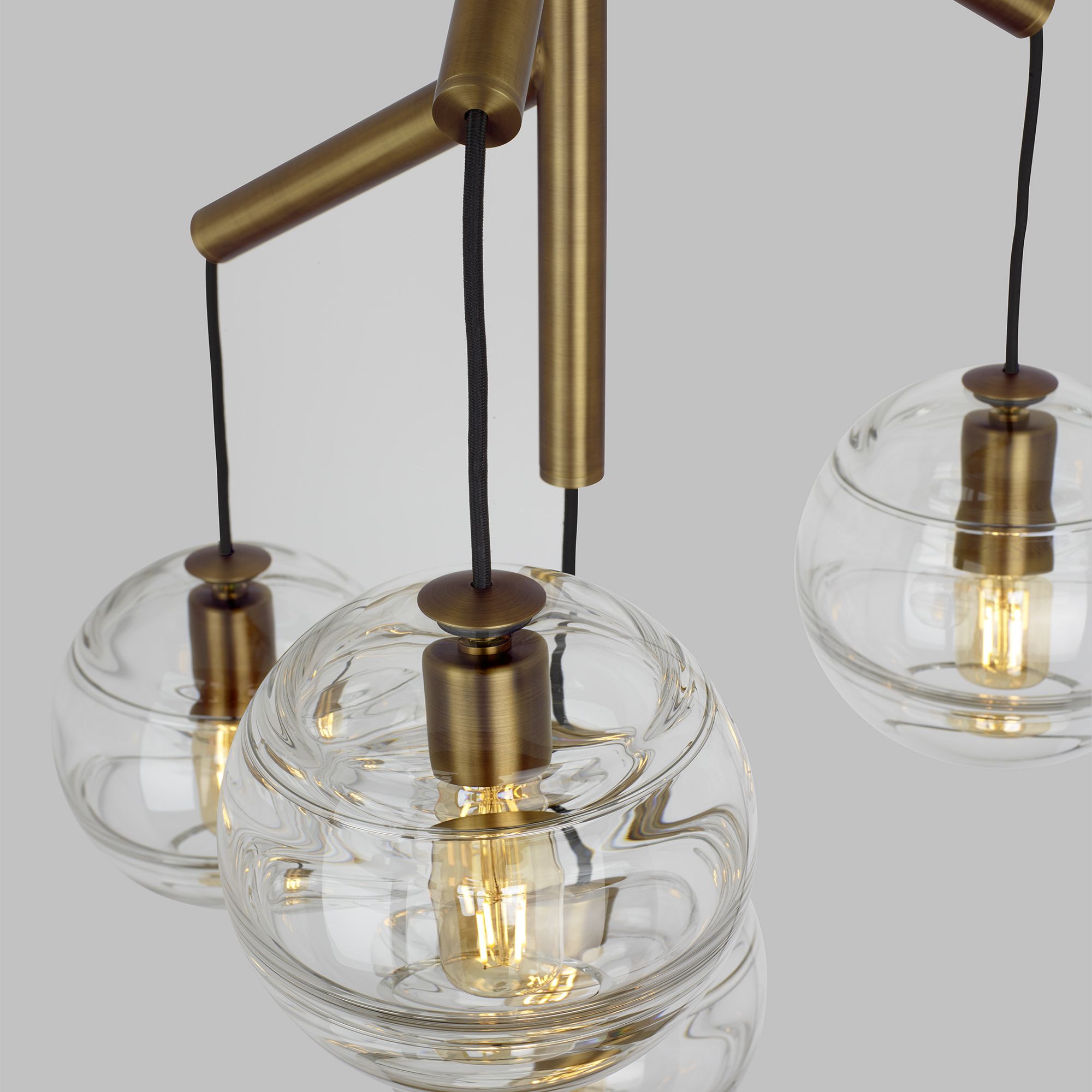 Visual Comfort Sedona 24 1/2" Wide Aged Brass Chandelier