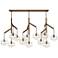 Visual Comfort Sedona 62"W Aged Brass 12-Light Chandelier