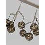 3_Visual Comfort Sedona 62"W Satin Nickel 12-Light Chandelier more views