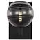 Visual Comfort Sedona 9"H Matte Black and Smoke Glass Wall Sconce