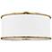 Visual Comfort Studio Aldric Medium Flush Mount A19 18.62" Gild