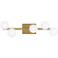 Visual Comfort Studio Altair 5 - Light Vanity T4 24" Burnished Brass