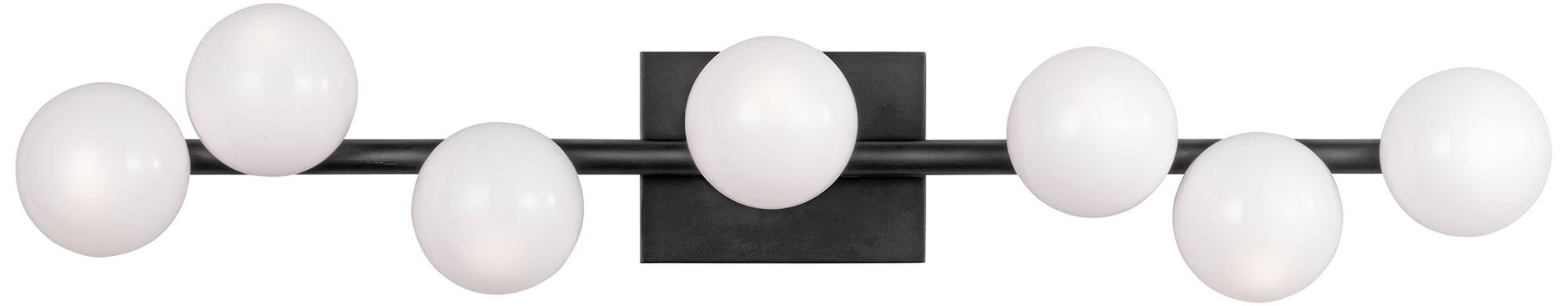 Visual Comfort Studio  Altair 7 - Light Vanity  T4  32"  Aged Iron