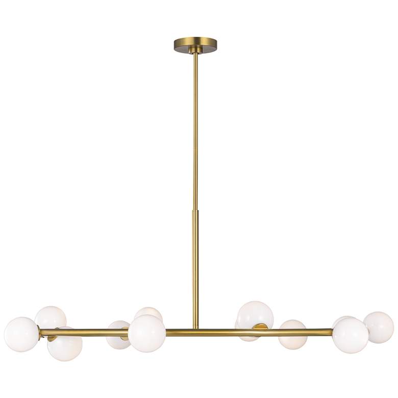 Image 1 Visual Comfort Studio Altair Extra Large T4 44" Burnished Brass