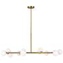 Visual Comfort Studio  Altair Extra Large T4  44"  Burnished Brass