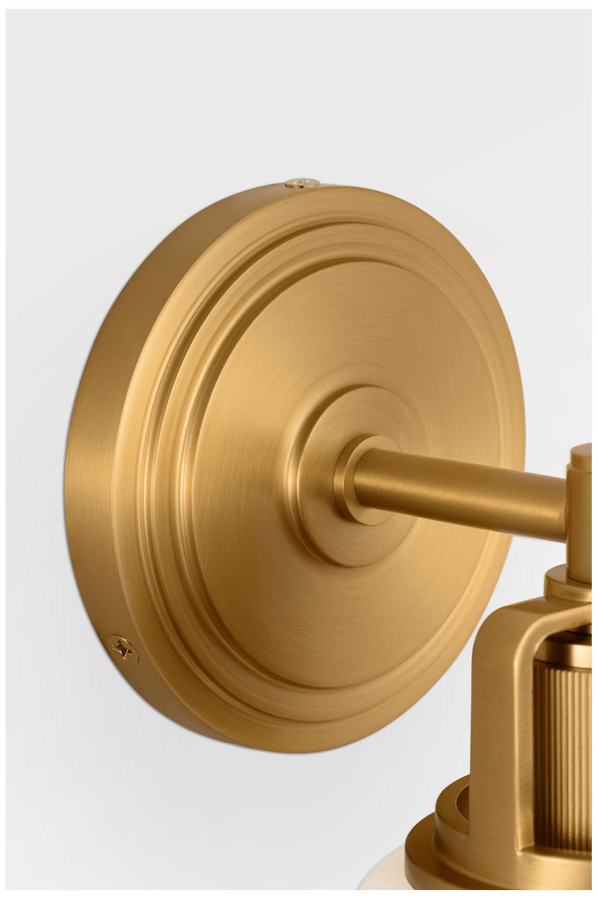Image 4 Visual Comfort Studio Ashford 11 Bath Burnished Brass A19 more views