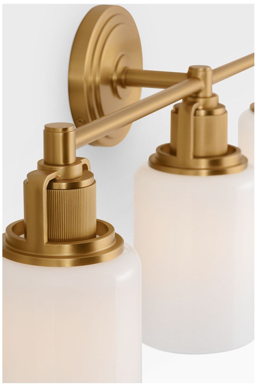 Image 3 Visual Comfort Studio Ashford 24 Bath Burnished Brass A19 more views