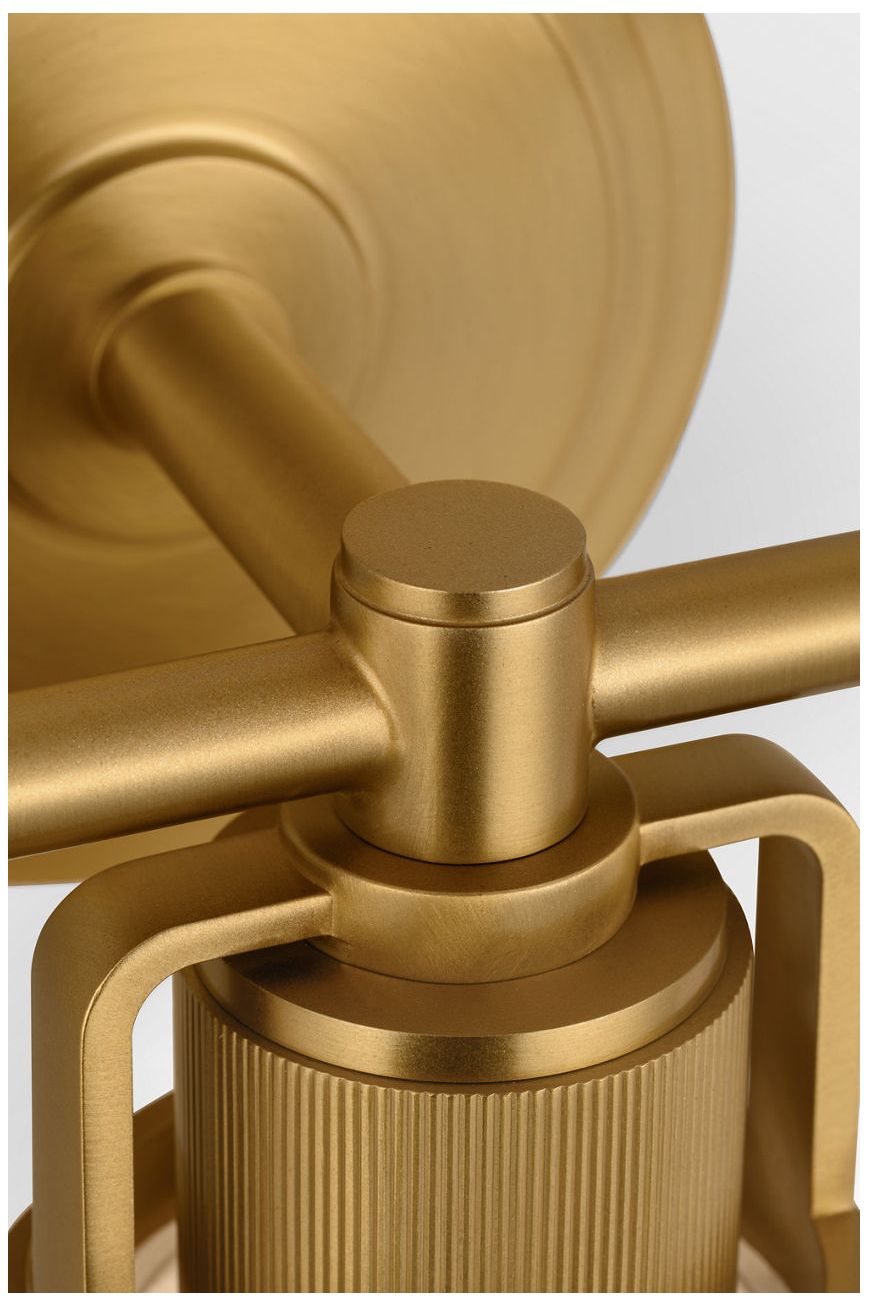 Image 4 Visual Comfort Studio Ashford 24 Bath Burnished Brass A19 more views