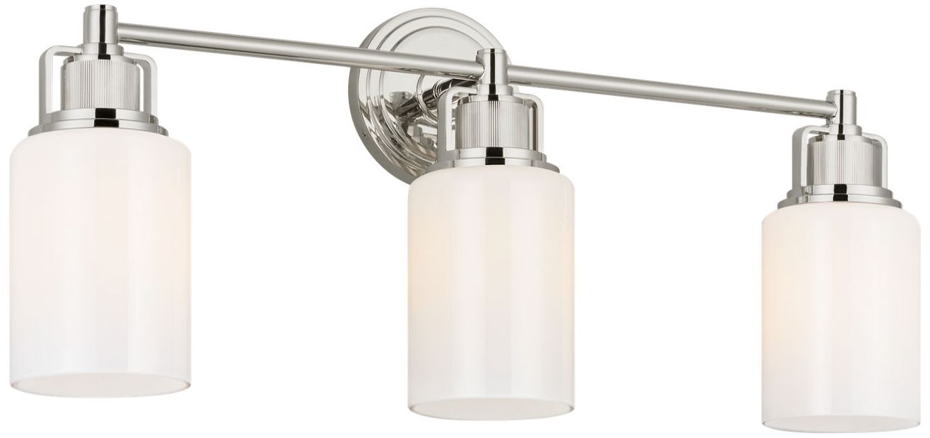 Image 2 Visual Comfort Studio Ashford 24 Bath Polished Nickel A19 more views