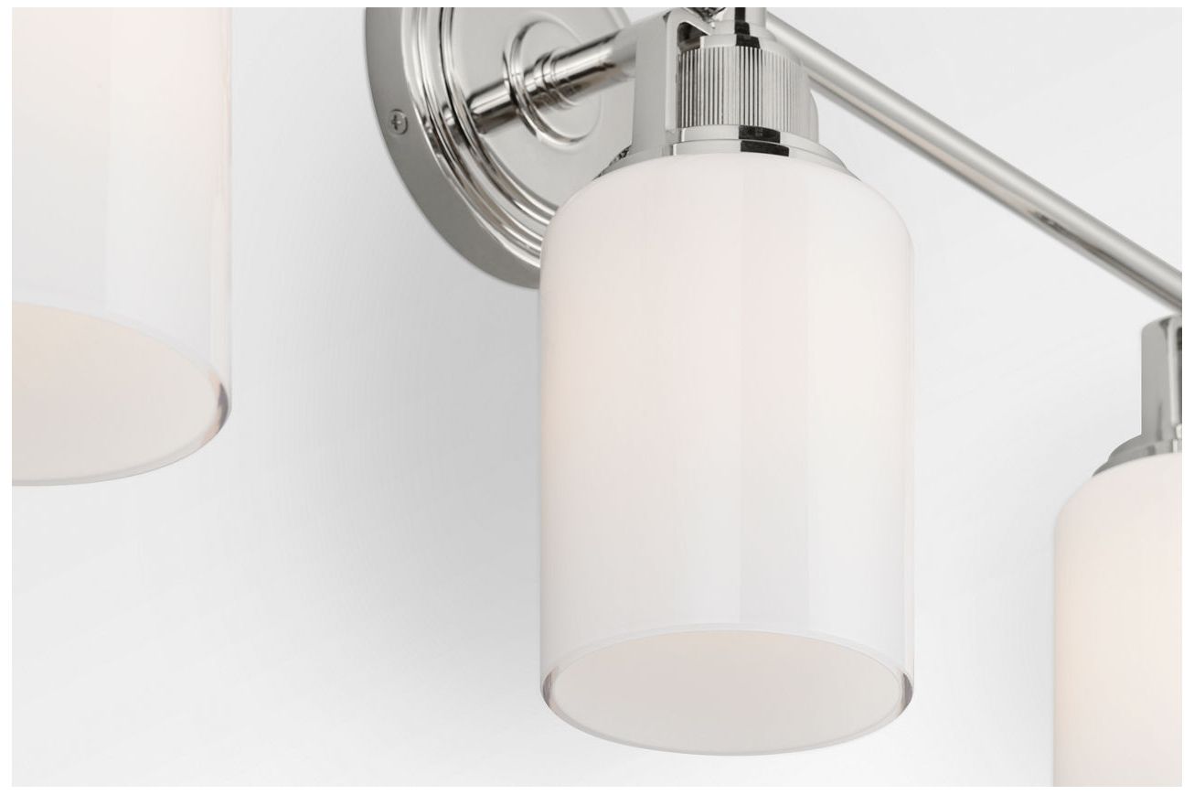 Image 3 Visual Comfort Studio Ashford 24 Bath Polished Nickel A19 more views