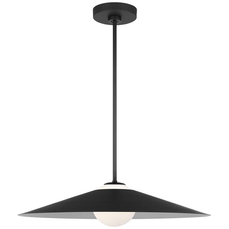 Image 1 Visual Comfort Studio Astra Medium Pendant A19 24" Black