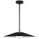 Visual Comfort Studio Astra Medium Pendant A19 24" Black
