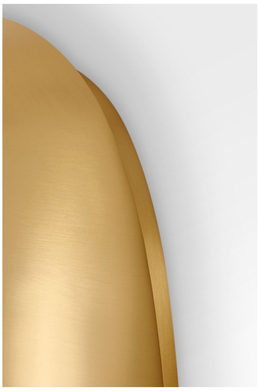 Image 3 Visual Comfort Studio Axel 16 Sconce Burnished Brass LED more views