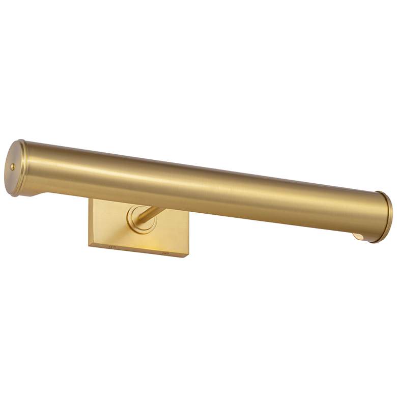 Image 1 Visual Comfort Studio Azer 18" Picture Light B10 18" Burnished Brass