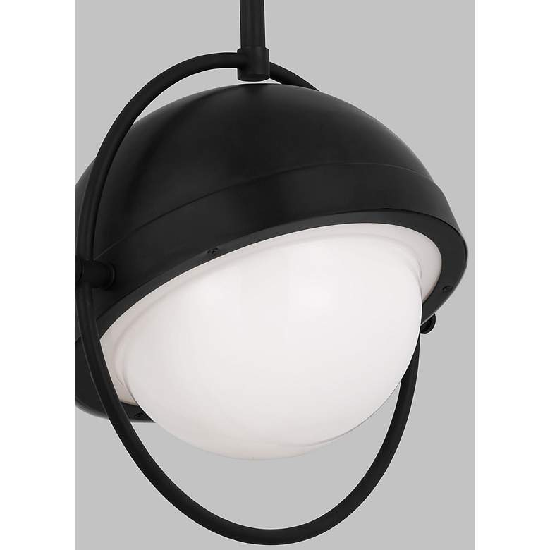 Image 3 Visual Comfort Studio Bacall Large Aged Iron Pendant 1 E26 Medium A19 60w more views