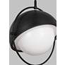 Thumbnail4 of Visual Comfort Studio Bacall XL Aged Iron Pendant 1 E26 Medium A19 60w more views