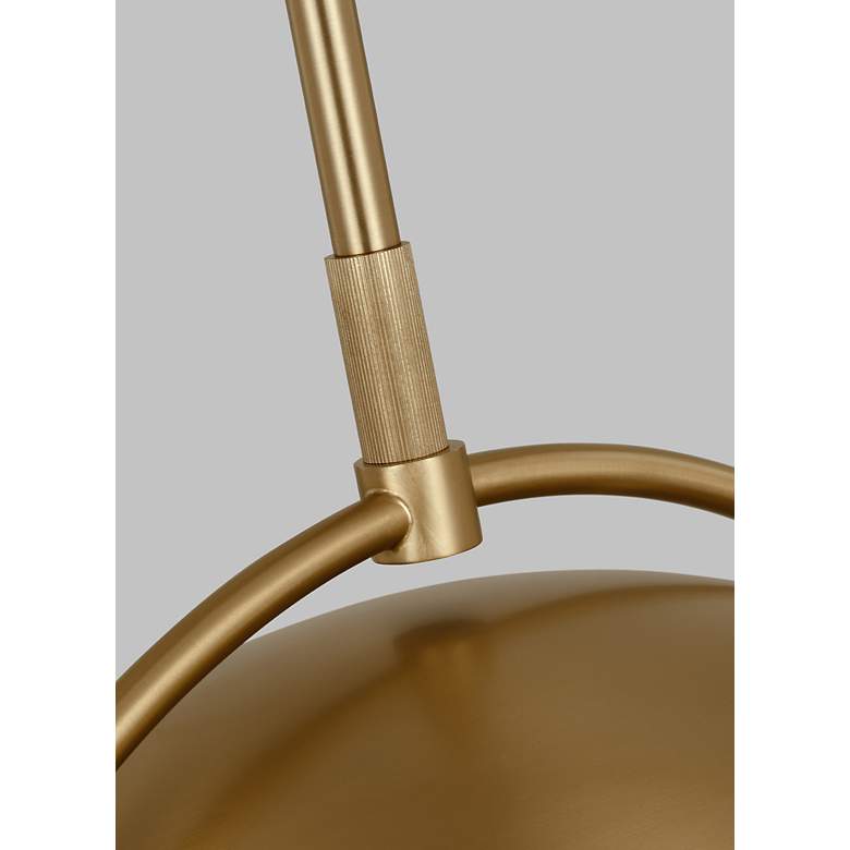 Image 3 Visual Comfort Studio Bacall XL Burnished Brass Pendant 1 E26 Med A19 60w more views