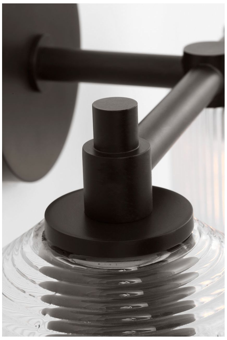 Image 3 Visual Comfort Studio Barstow 15 Bath Aged Iron A19 more views