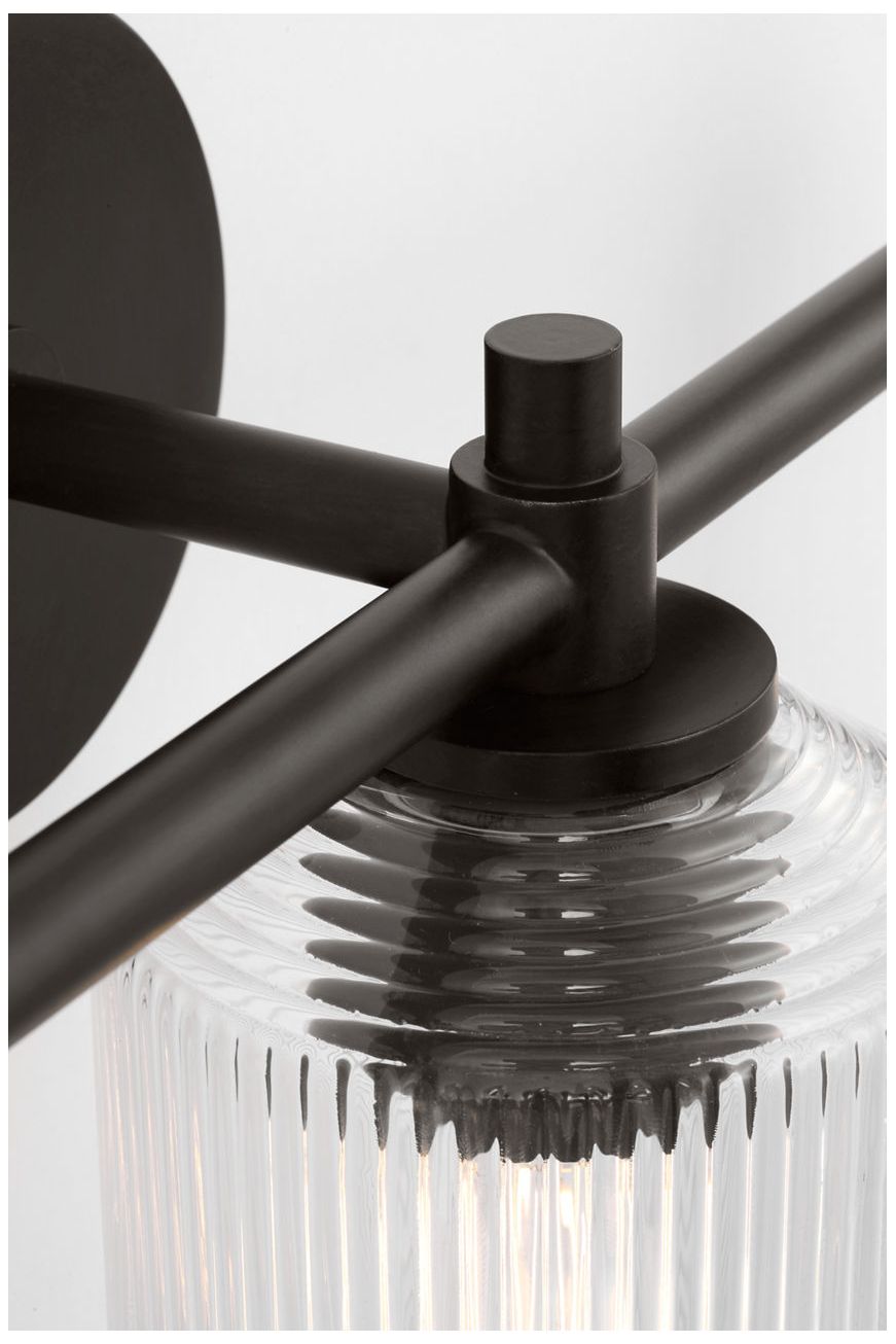 Image 3 Visual Comfort Studio Barstow 26 Bath Aged Iron A19 more views