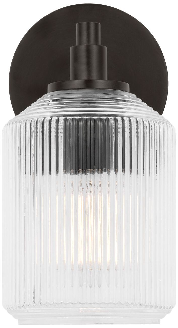 Image 4 Visual Comfort Studio Barstow 9 Bath Aged Iron A19 more views