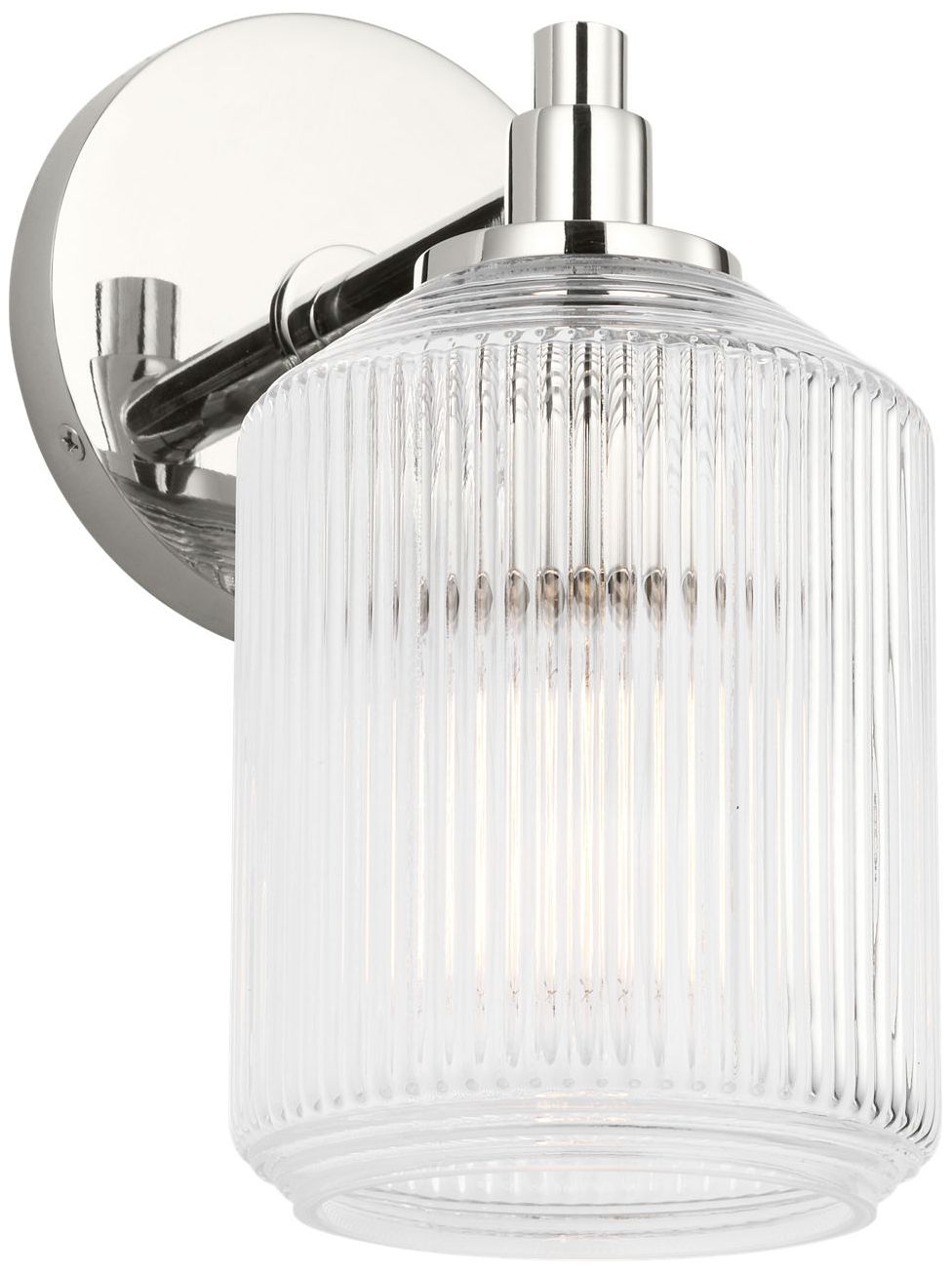 Image 2 Visual Comfort Studio Barstow 9 Bath Polished Nickel A19 more views