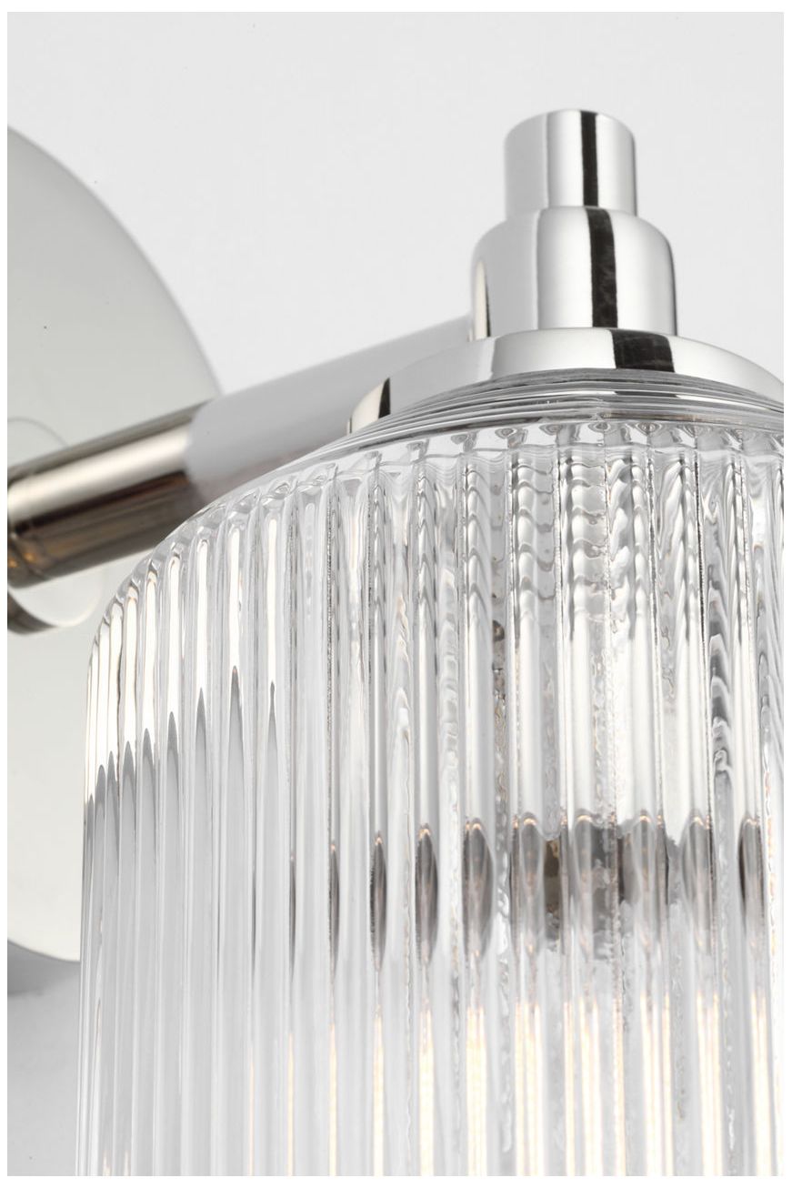 Image 3 Visual Comfort Studio Barstow 9 Bath Polished Nickel A19 more views