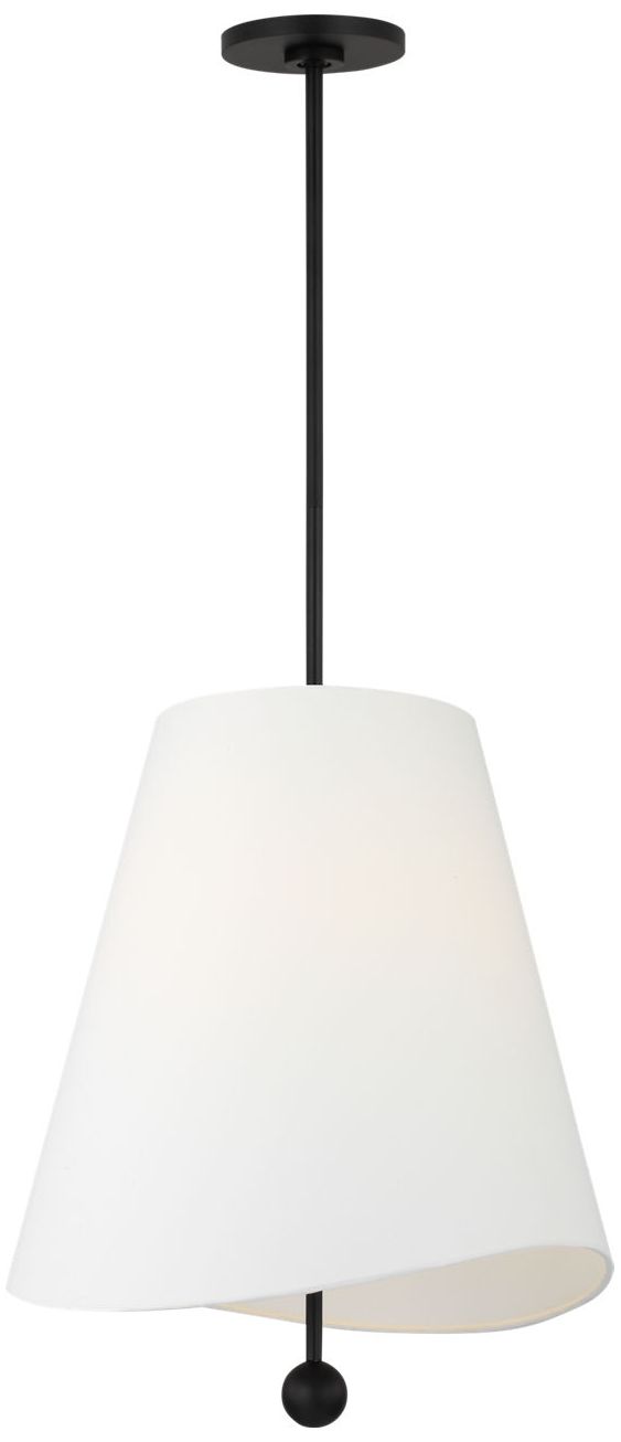 Image 2 Visual Comfort Studio Beauvoir 18 Hanging Shade Midnight Black B11 more views