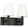Visual Comfort Studio Beckham Classic Vanity B10 13.25" Aged Iron