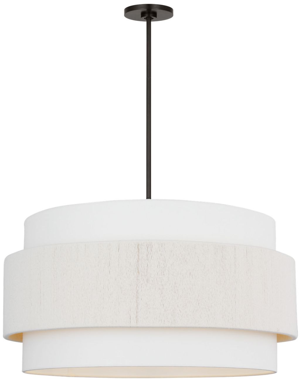 Image 4 Visual Comfort Studio Belaro 30 Hanging Shade Aged Iron B11 more views