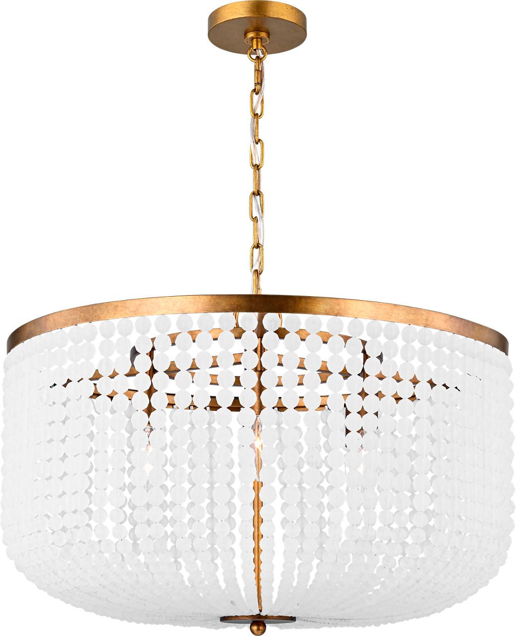 Image 4 Visual Comfort Studio Bellecour 24 Chandelier Vintage Gild B11 more views