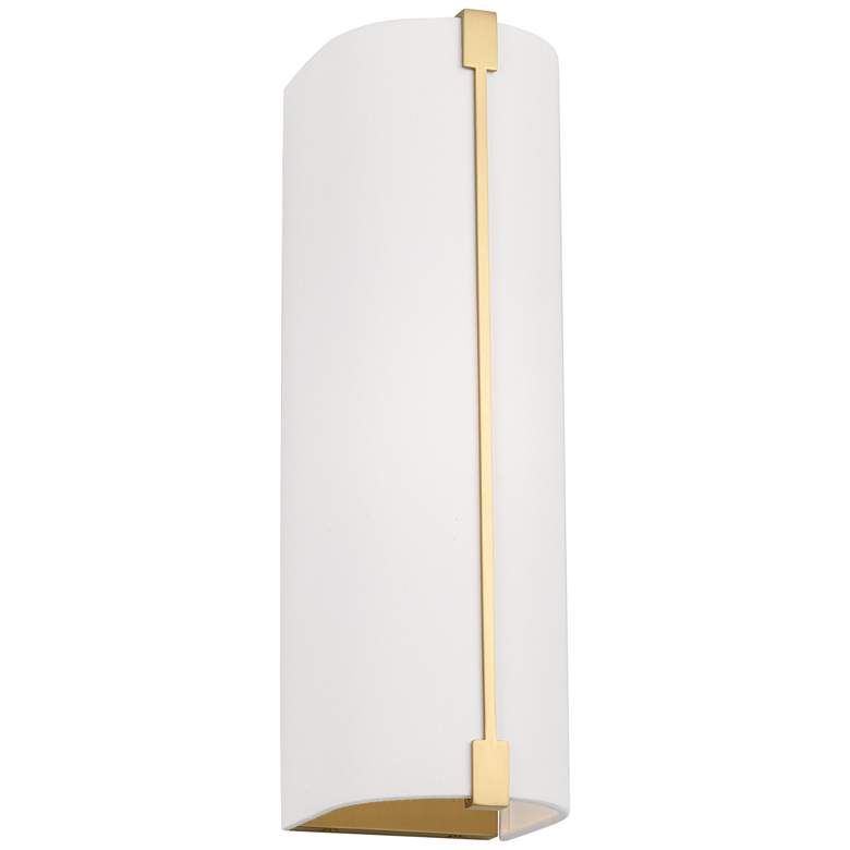Image 1 Visual Comfort Studio  Bergen Medium Sconce  A19  5"  Burnished Brass