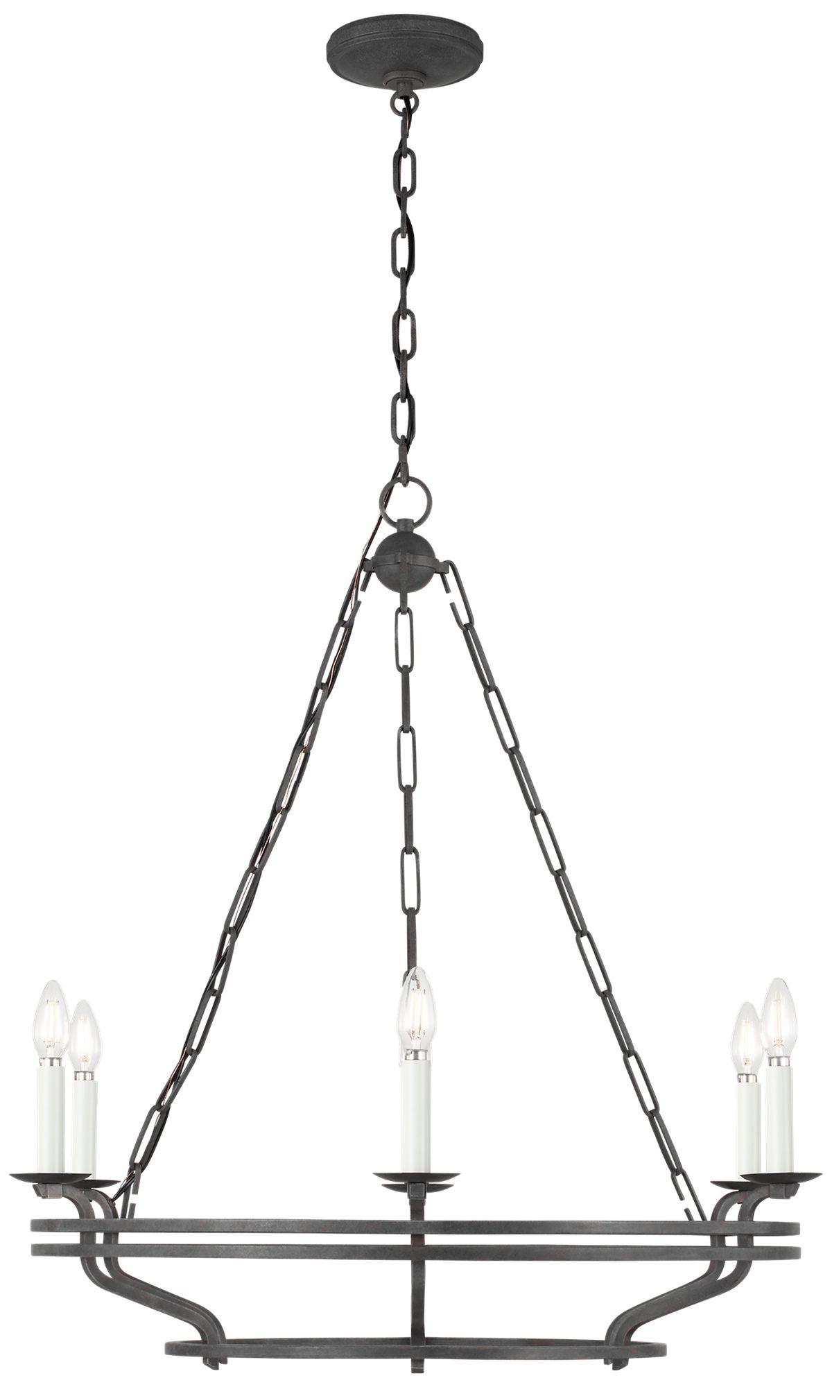 Image 3 Visual Comfort Studio  Brighton 32" Chandelier  B11    Italian Rust more views