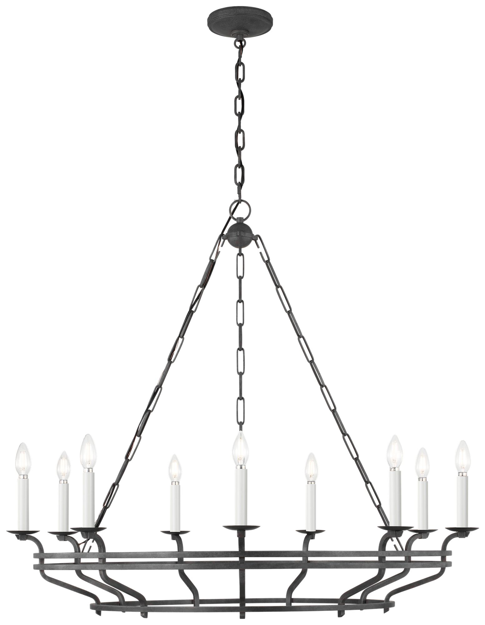 Image 2 Visual Comfort Studio  Brighton 42" Chandelier  B11    Italian Rust more views