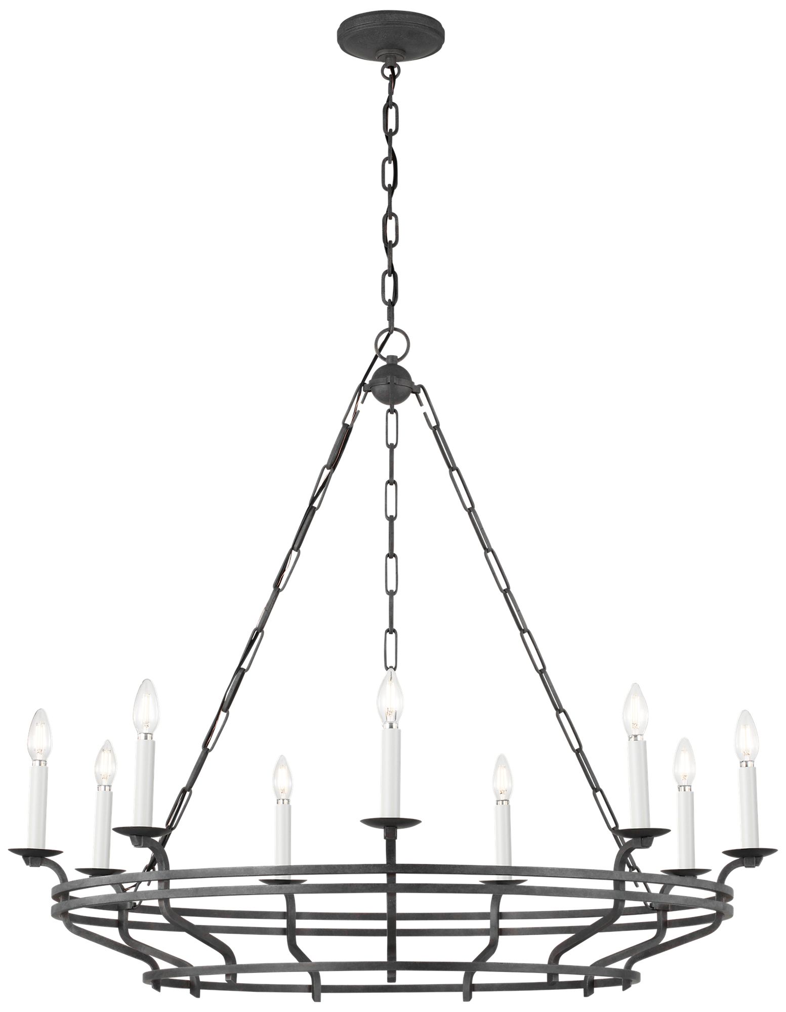 Image 4 Visual Comfort Studio  Brighton 42" Chandelier  B11    Italian Rust more views
