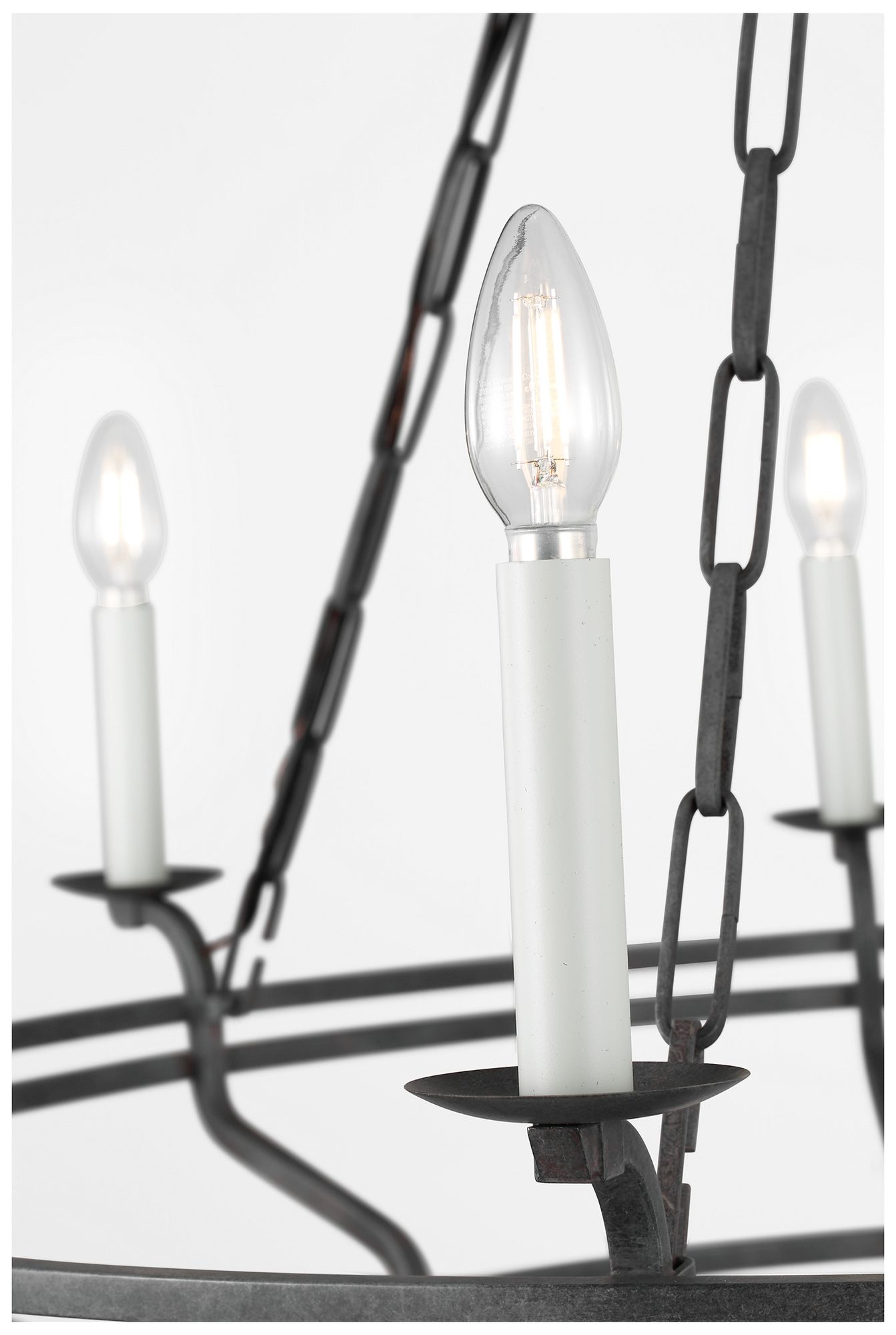 Visual Comfort Studio  Brighton 42" Chandelier  B11    Italian Rust