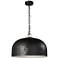 Visual Comfort Studio Buckner Small Pendant A19 18" Aged Iron