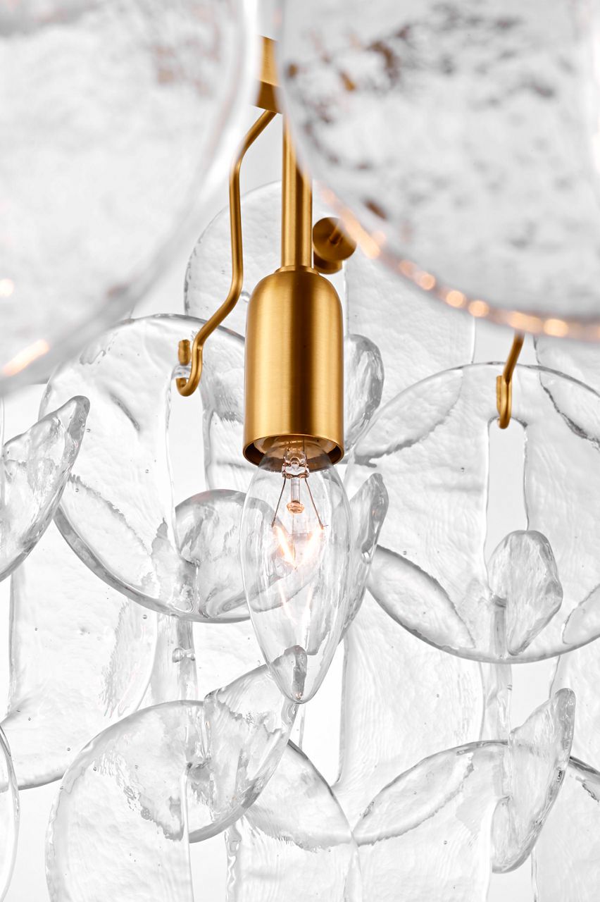 Image 3 Visual Comfort Studio Candace 27 Chandelier Burnished Brass B11 more views