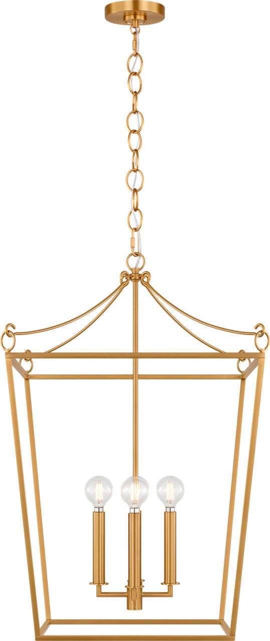 Visual Comfort Studio Carlyle 14 Lantern Burnished Brass B11